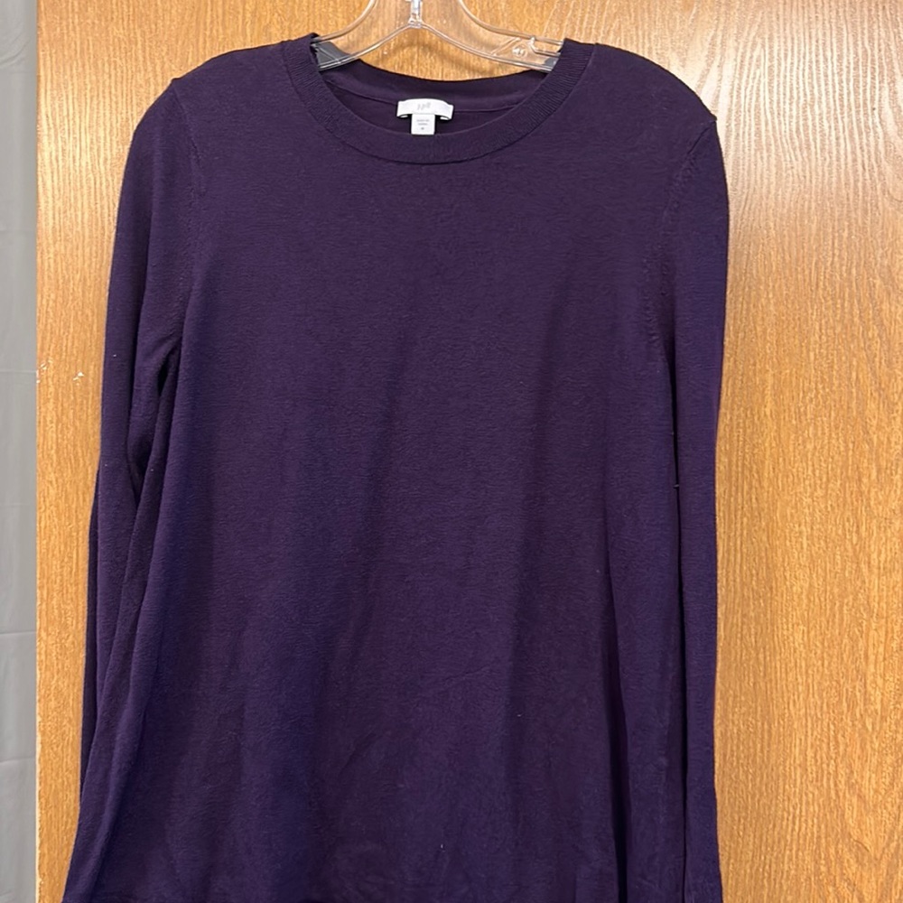 Purple sweater